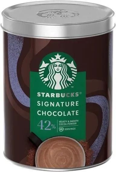 Какао-порошок Starbucks Signature Chocolate 42%, 330г #1