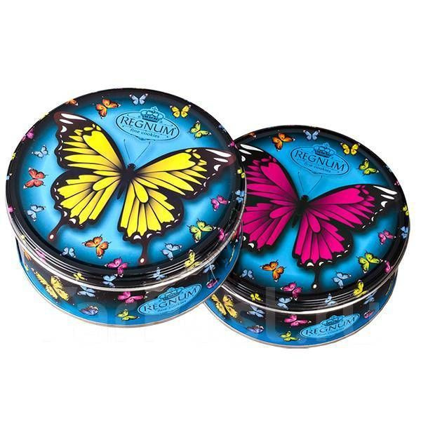 Печенье REGNUM Бабочки сдобное с обсыпкой 150г #1