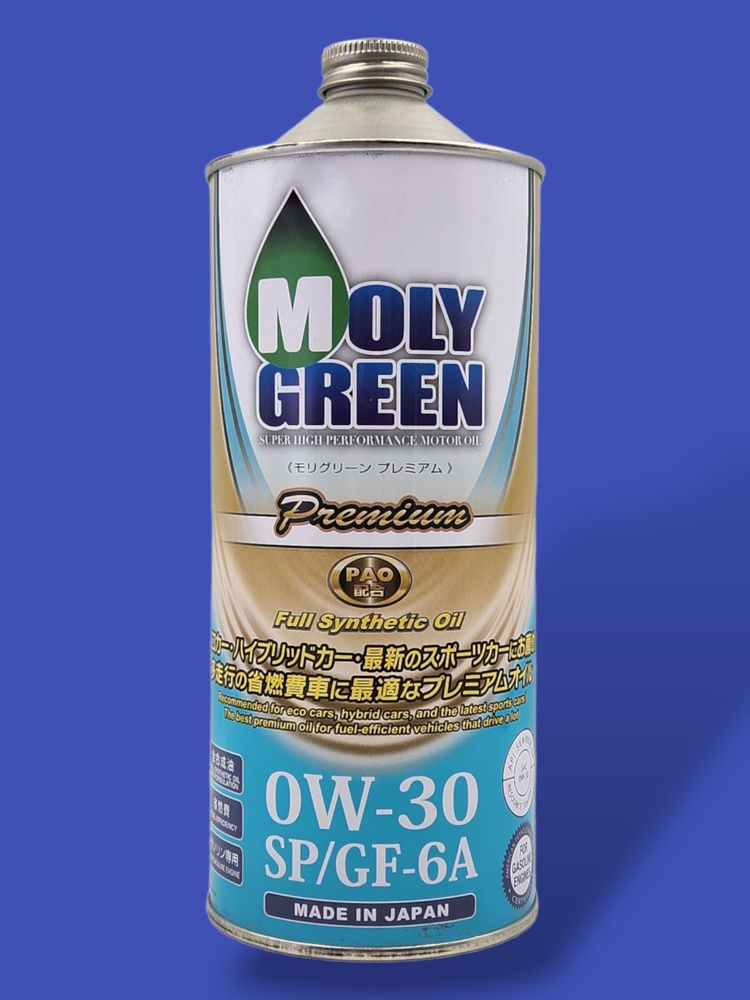 MolyGreen 0W-30 Масло моторное, Синтетическое, 1 л #1