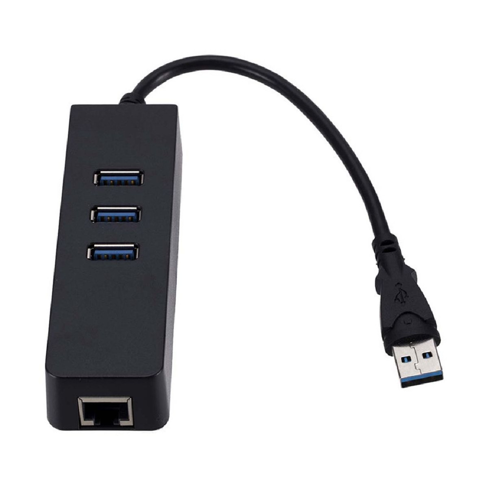 USB3.0 Gigabit Ethernet-адаптер с 3 портами USB для сетевой карты Rj45 ...