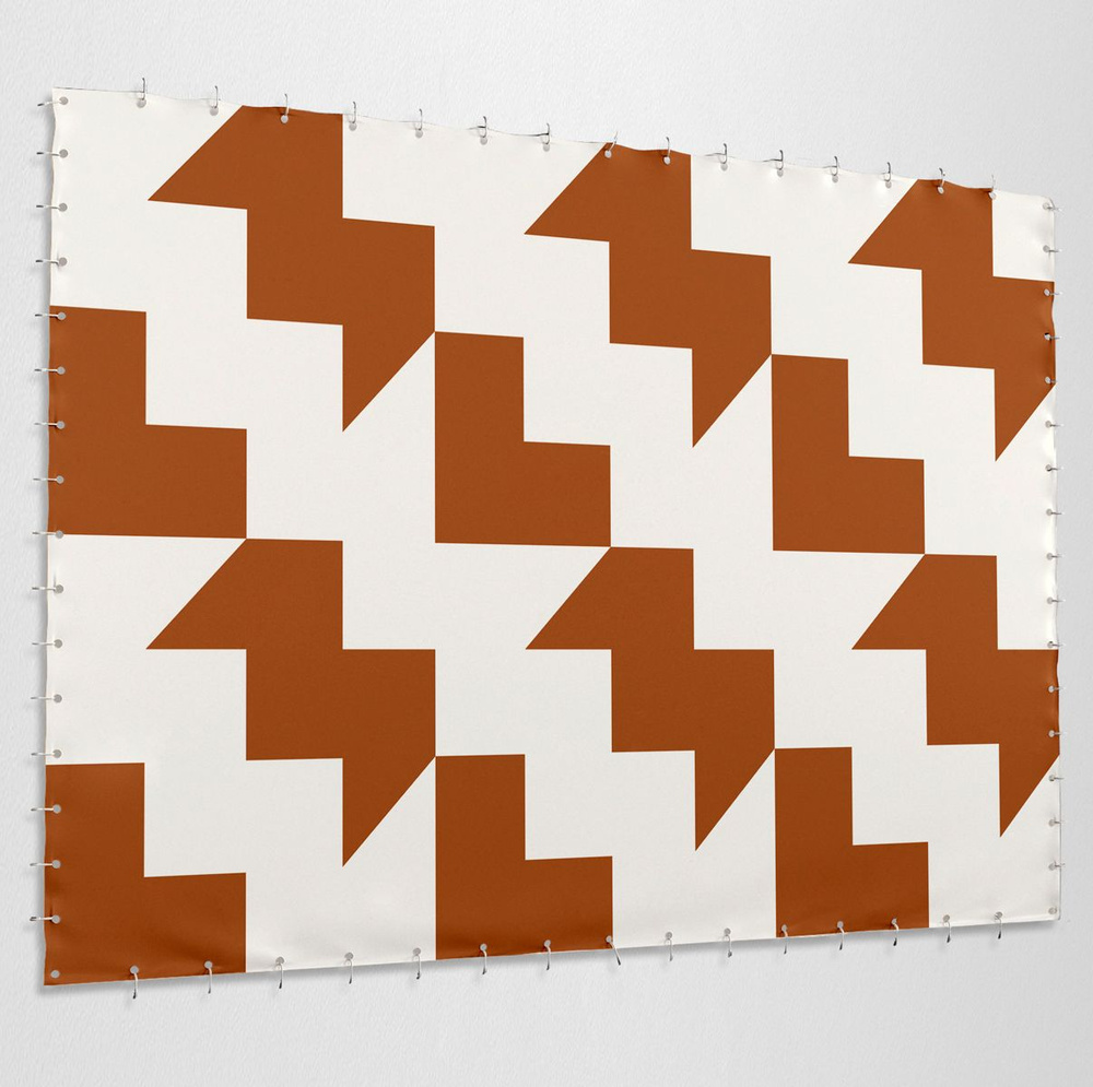 Баннерная сетка "Штакетник" для ограждения строительных площадок / 1 ...