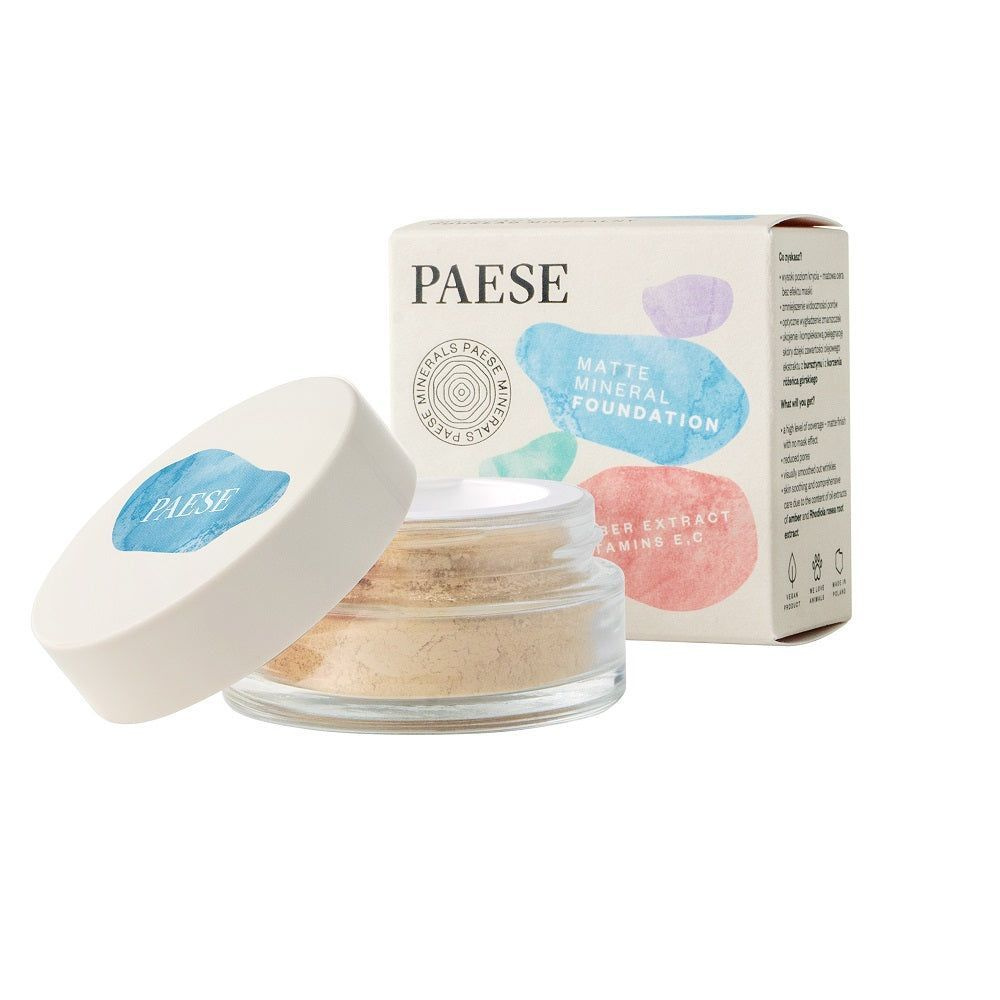 Paese Mineral Line Illuminating Пудра для лица рассыпчатая минеральная 202W natural 7гр  #1