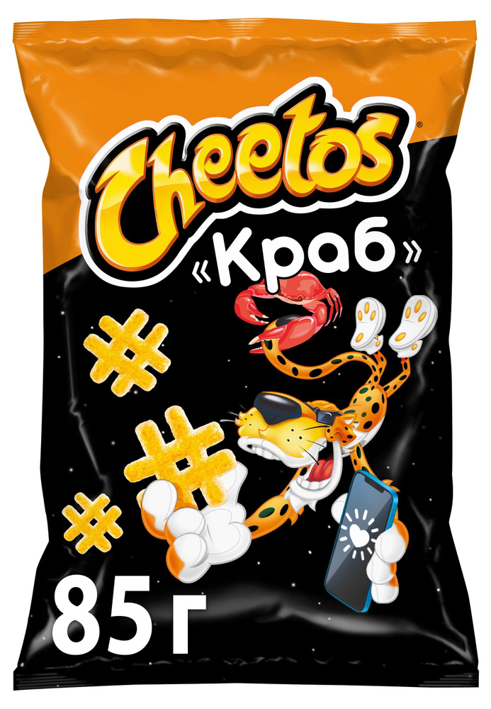 Снеки кукурузные Cheetos Краб, 85 г, 6 шт #1