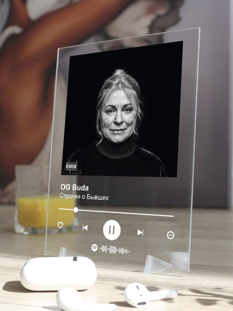 OG Buda - Строчки о Бывших, Spotify-постер 15х20см #1