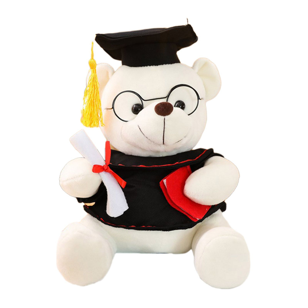 Мягкая игрушка,Мягкая игрушка доктор Медведь - белый - 18см - купить с ...