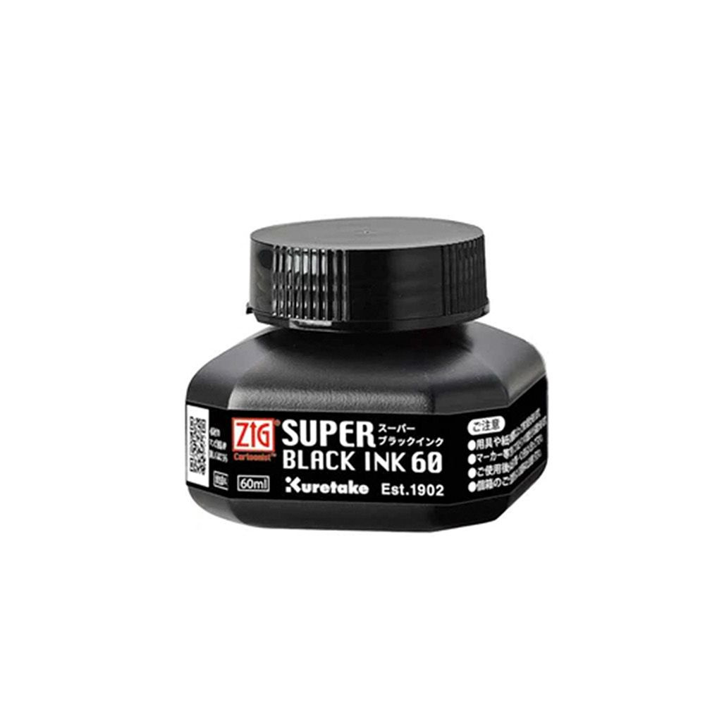 Черная жидкая тушь для рисования в стиле манга ZIG Cartoonist Super ...
