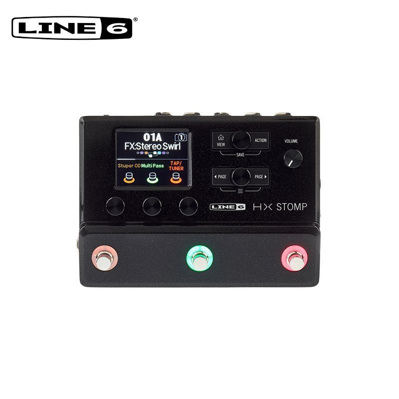 Line 6 HX Stomp Портативный мини-процессор мультиэффектов Профессиональная педаль усилителя для гитары #1