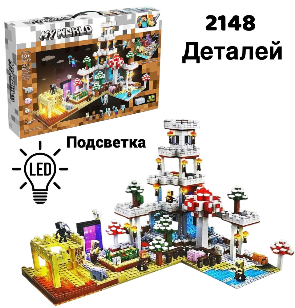 Lego Minecraft и его аналоги купить в Минске