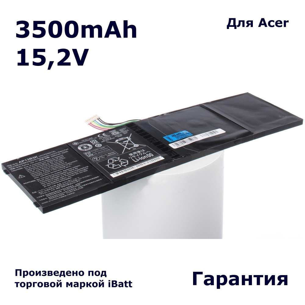 iBatt 3500mAh Aspire V5 573G 54218G1Taii R13 371T