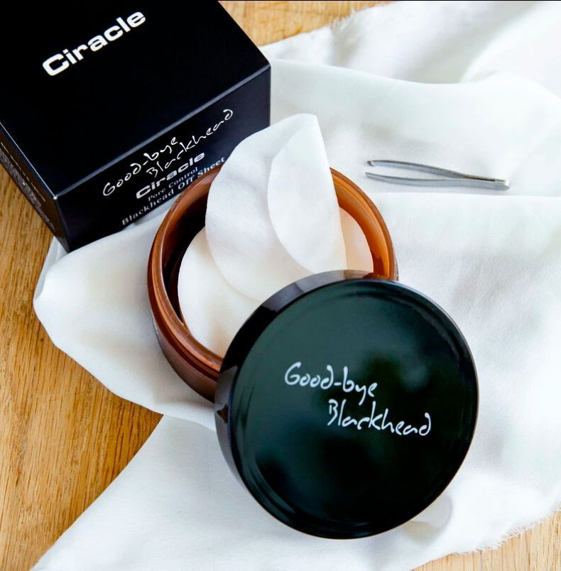 Салфетки для удаления черных точек Ciracle Pore Control Blackhead Off ...