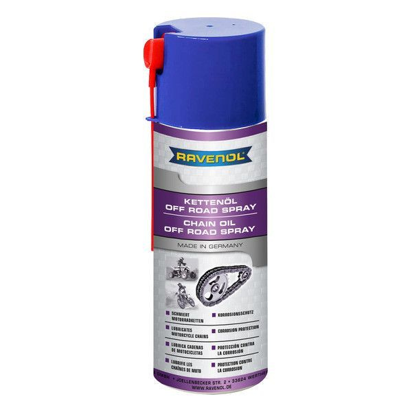 RAVENOL Chain Oil OFF Road Spray проникающая смазка для цепей 400 мл #1