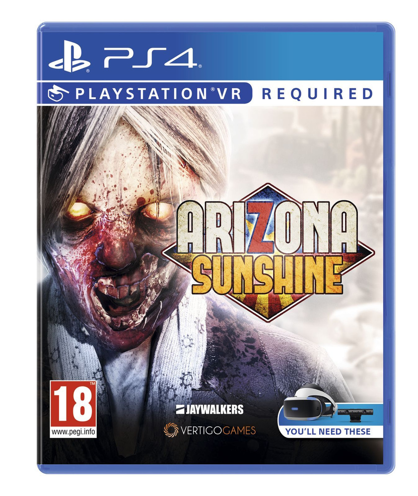 Игра Arizona Sunshine (PlayStation 4 VR, Русская версия) купить по низкой  цене с доставкой в интернет-магазине OZON (1123306788)