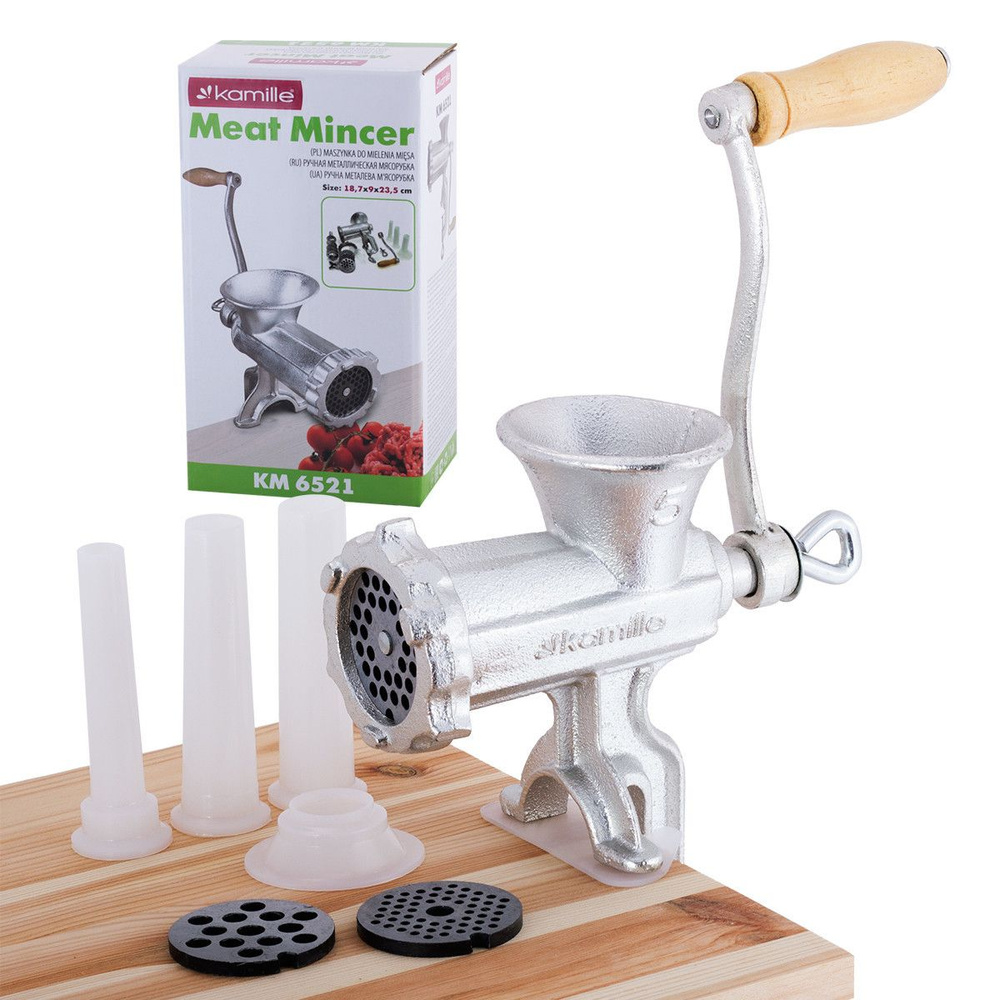 Мясорубка ручная Kamille - купить по доступным ценам в интернет ...