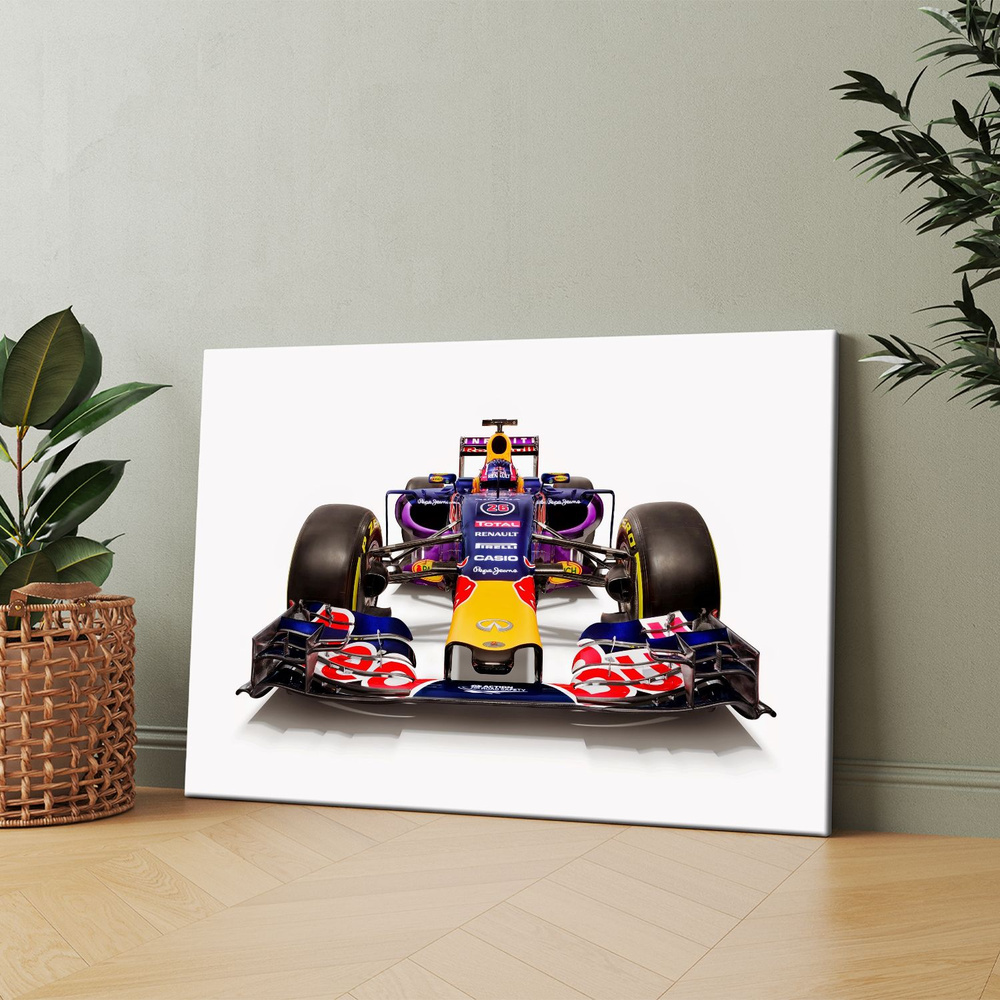 Картина на холсте (Формула 1 болид Red Bull) 30x40 см. Интерьерная, на  стену. - купить по низкой цене в интернет-магазине OZON (1132710658)