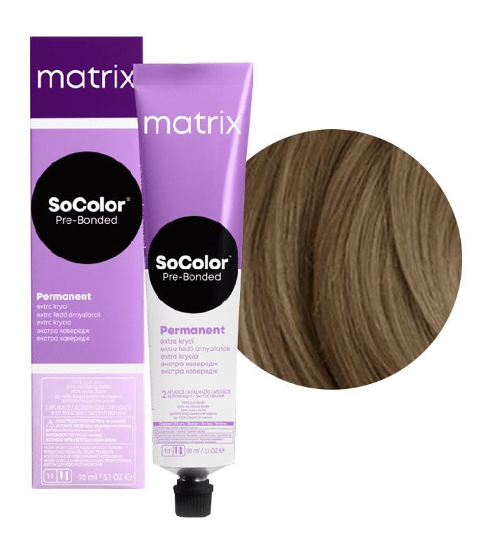 Краска для волос Matrix SoColor Pre-Bonded 507G блондин золотистый 90 мл  #1