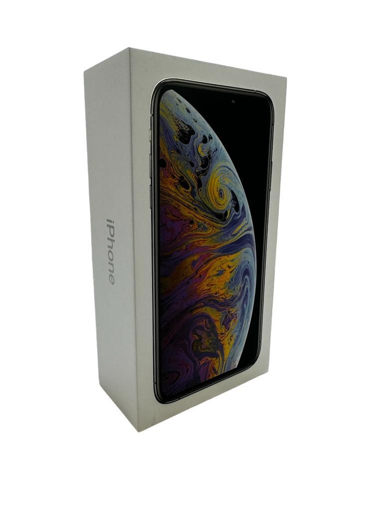 Коробка iPhone Xs Max Silver (Серебристый), Муляж, Сувенирная