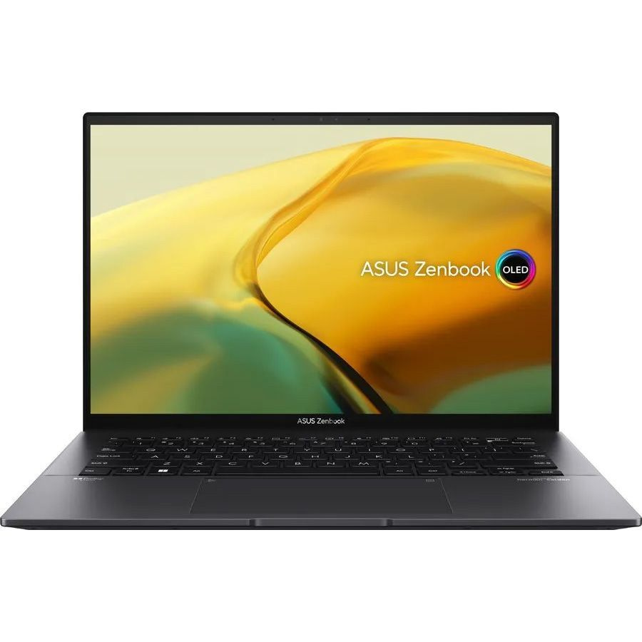 Ноутбук ASUS Zenbook 14 UM3402YA-KP660 90NB0W95-M014W0, черный купить по  низкой цене: отзывы, фото, характеристики в интернет-магазине Ozon  (1243348961)