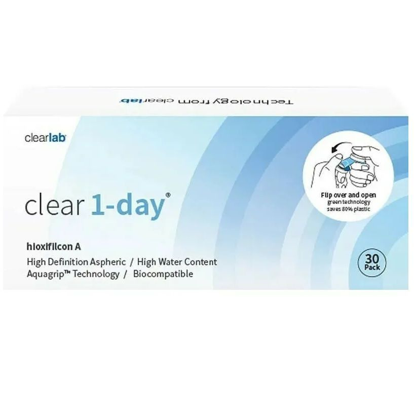 ClearLab Контактные линзы, -8.00, 8.7, 1 день  #1