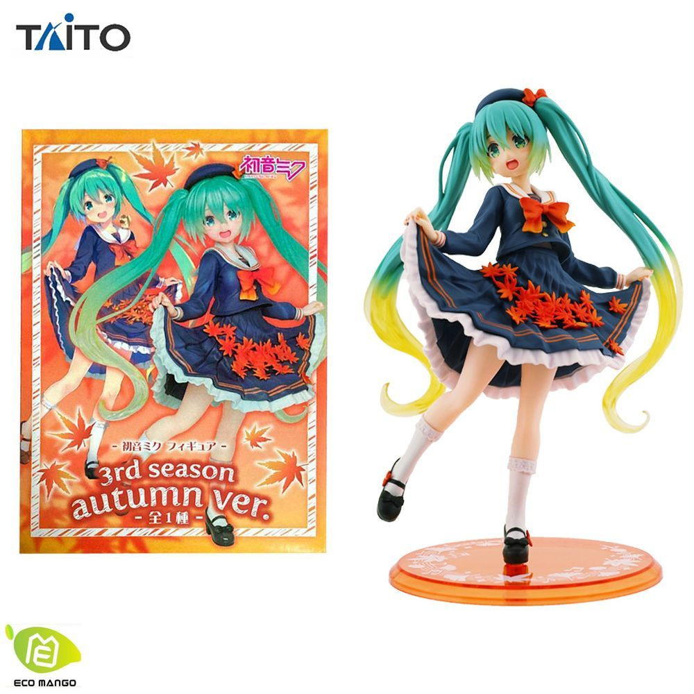 Фигурка Taito Hatsune Miku 3-й сезон Осенняя версия, 18 см - купить с  доставкой по выгодным ценам в интернет-магазине OZON (1184559296)