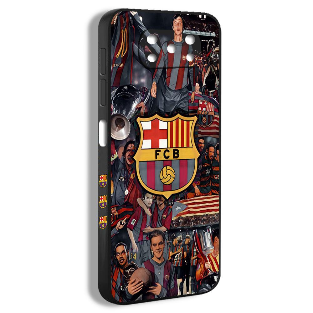 чехол для смартфона Подходит для xiaomi poco x3 nfc FC Barcelona Знаки арт  HTA01 - купить с доставкой по выгодным ценам в интернет-магазине OZON  (1159464467)