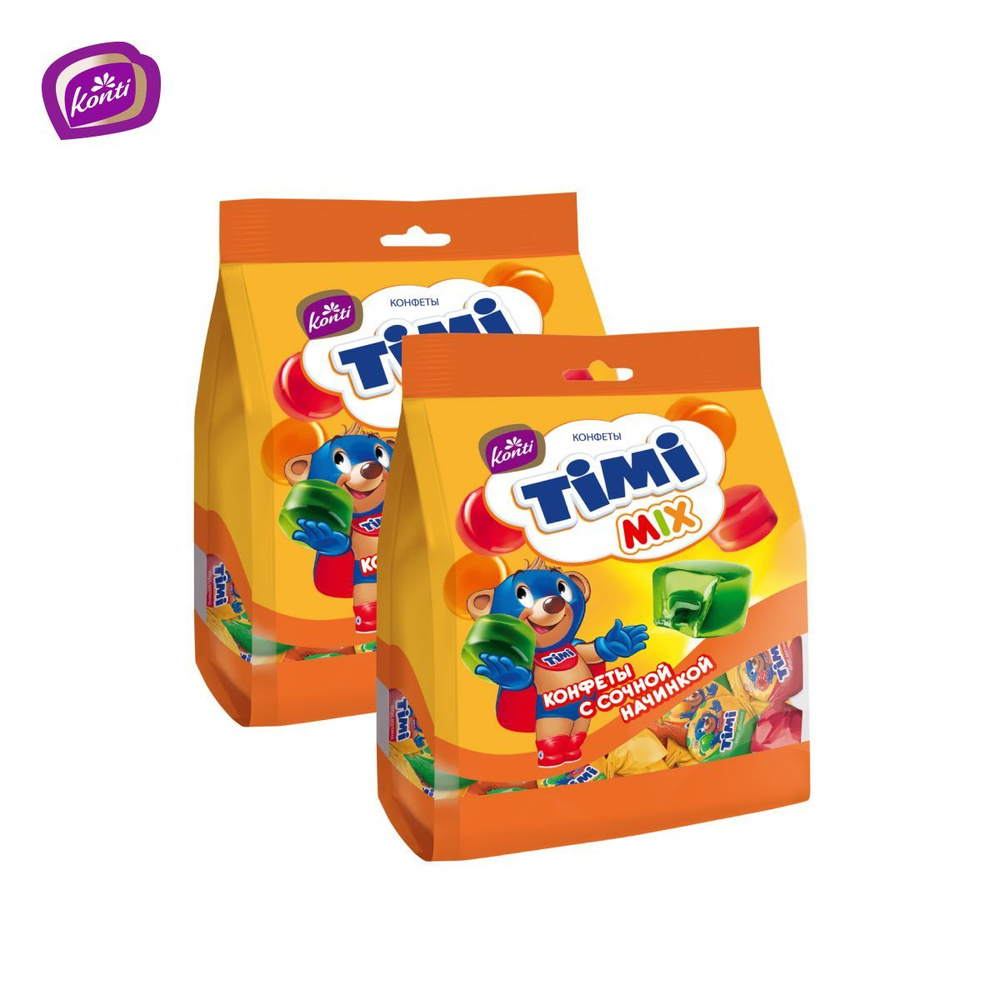 Желейные конфеты "TIMI MIX" фас. 220г, комплект 2 шт #1
