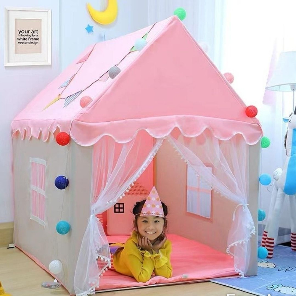 Детские игровые домики и матерчатые палатки – своя крепость для малыша