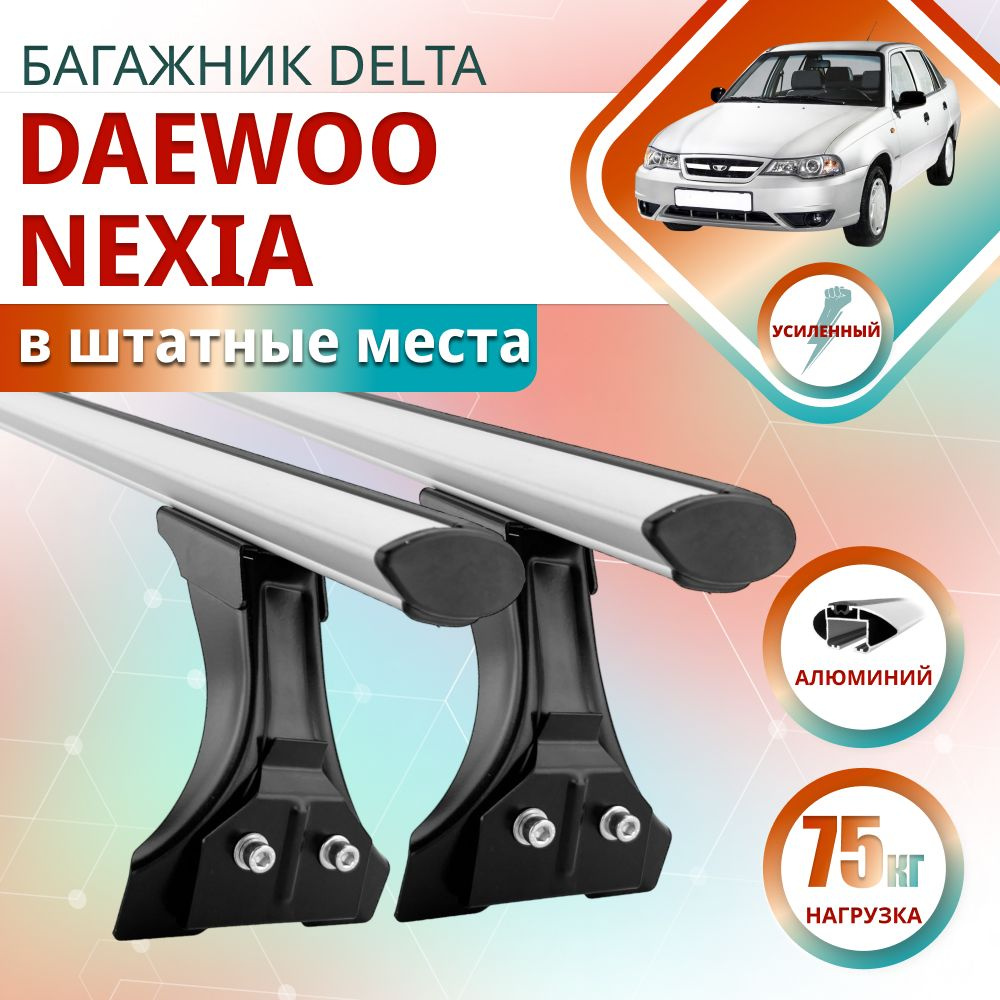 Комплект багажника Delta Nexia1 - купить по доступным ценам в  интернет-магазине OZON (1172009386)