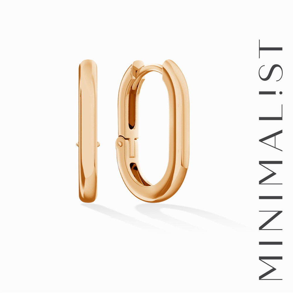 Minimal!st Серьги ювелирные конго серебро 925 мужские, Sara - купить с ...