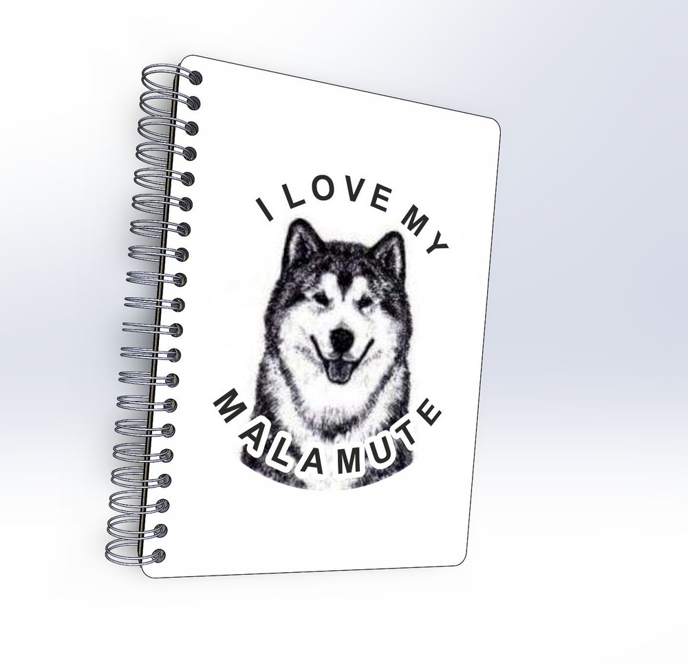 #huskydom Блокнот B6, листов: 48 #1