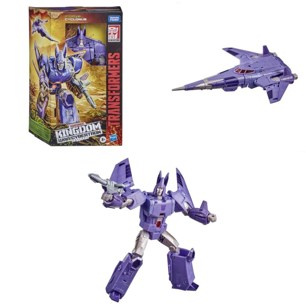 Hasbro Игрушки-трансформеры Generations Война поколений за Кибертрон:  Kingdom Voyager WFC-K9 Cyclonus 7-дюймовый F0692