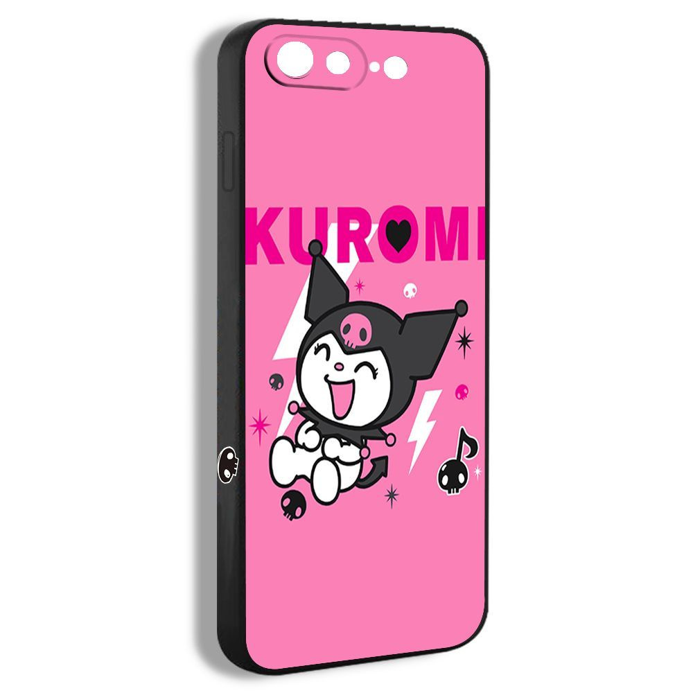 чехол для смартфона Подходит для iPhone 8 Plus Куроми Kuromi аниме  мультфильм розовый рисунок MAA10 - купить с доставкой по выгодным ценам в  интернет-магазине OZON (1186243551)