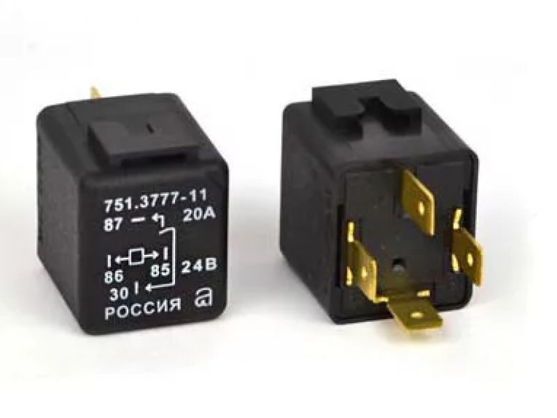 Реле 5-и конт. 20/10А 24В б/кронштейна /П/240/48 "Авар" - АВАР арт. 751 ...
