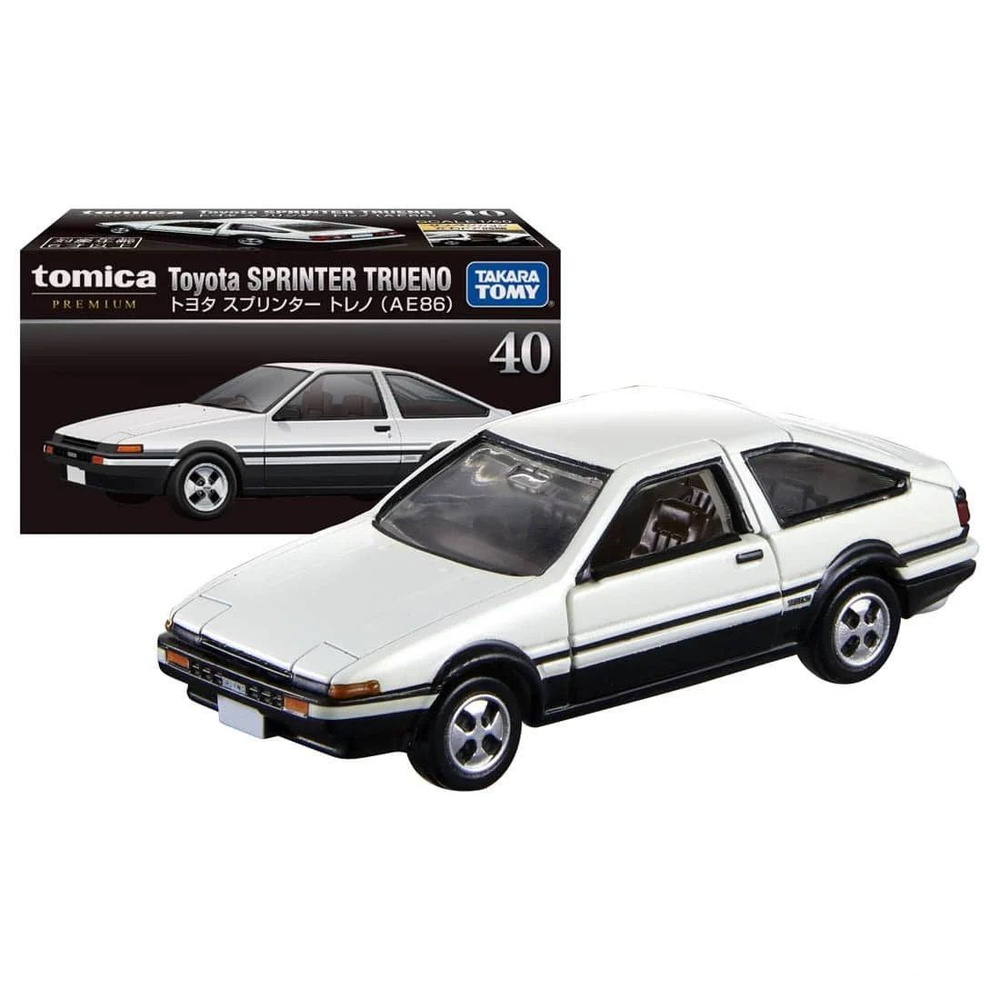 Машинка Takara Tomy Tomica Premium Toyota Sprinter Torno (Ae86)/Модель  автомобиля из сплава - купить с доставкой по выгодным ценам в  интернет-магазине OZON (1383552499)