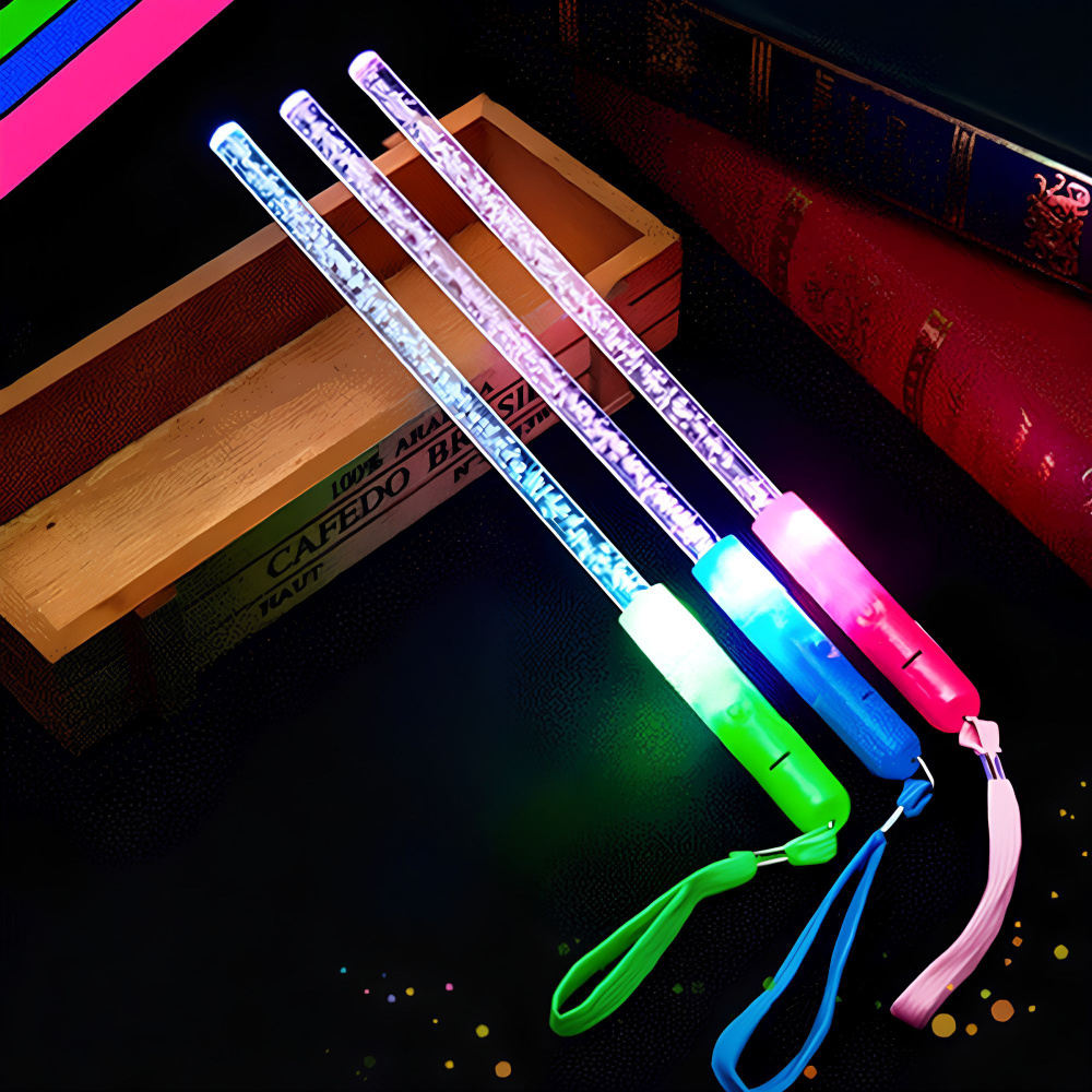 Светящая волшебная палочка с пузырьками для шоу и магии, увлекательная ...