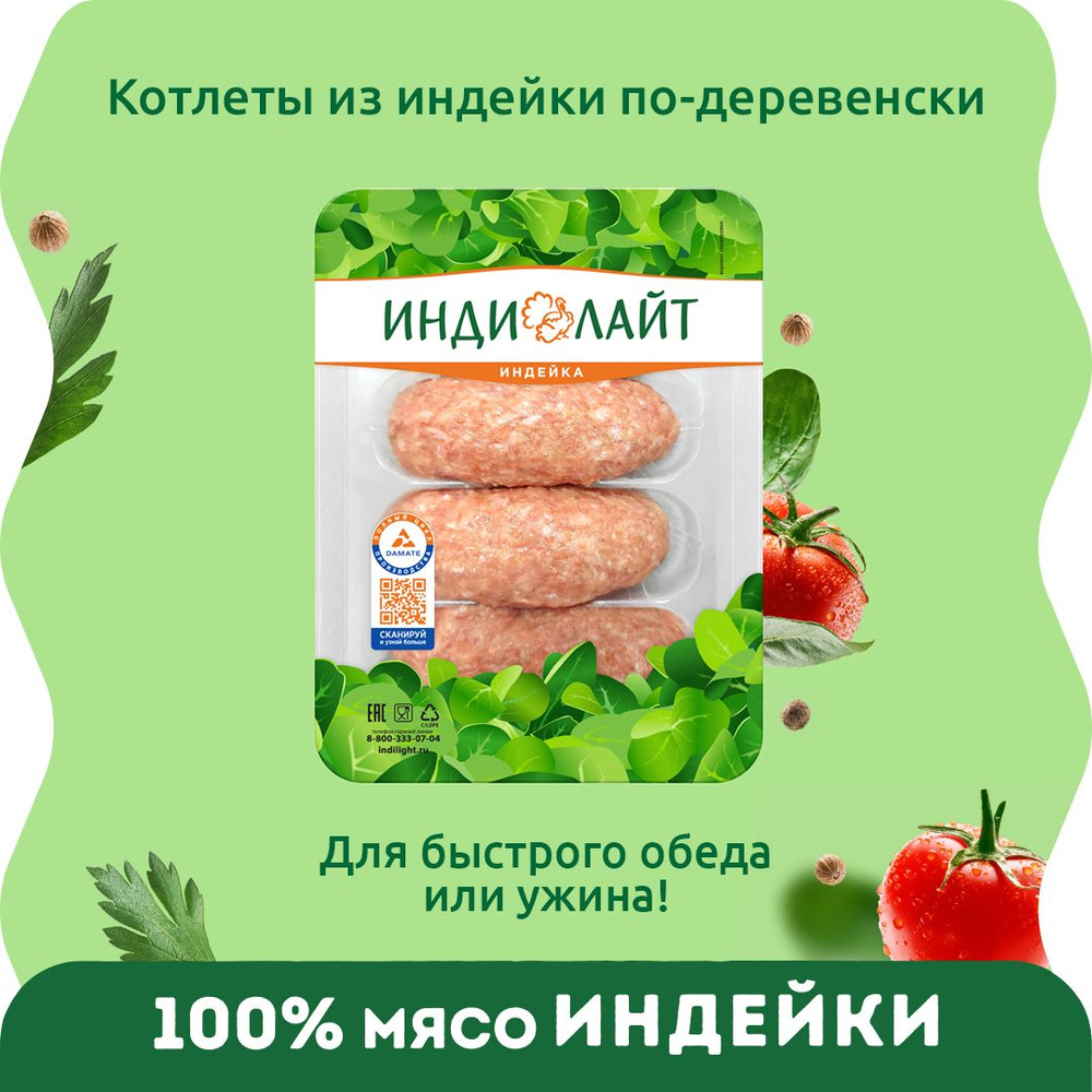 Котлеты из индейки