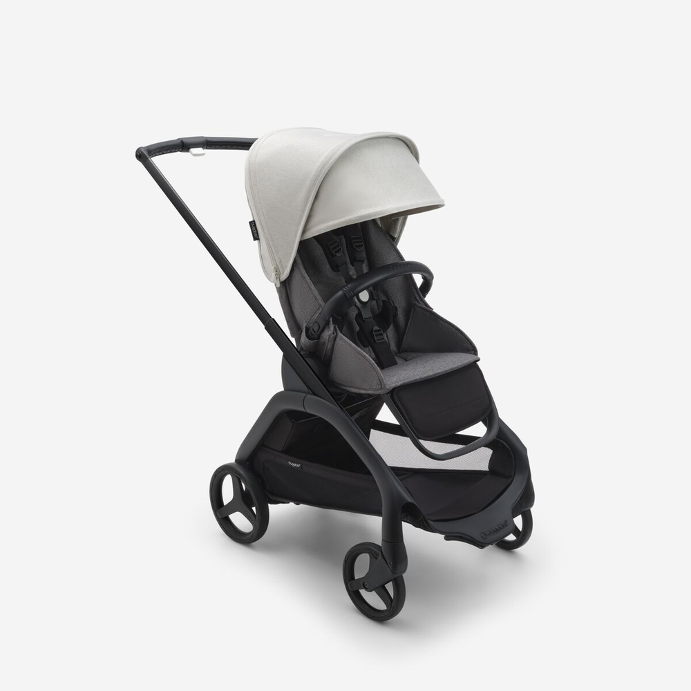 Коляска прогулочная Bugaboo Dragonfly Misty white/grey melange / шасси Black #1