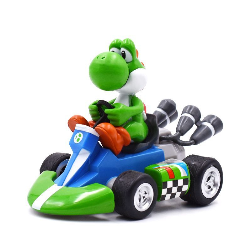 Супер марио Зеленый йоши Игрушки-фигурки Коллекционная модель Super Mario Green Yoshi 8.5 cm  #1