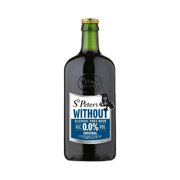 Пиво безалкогольное St. Peter's, "Without" Original Non Alcoholic, 0.5 л 10шт #1