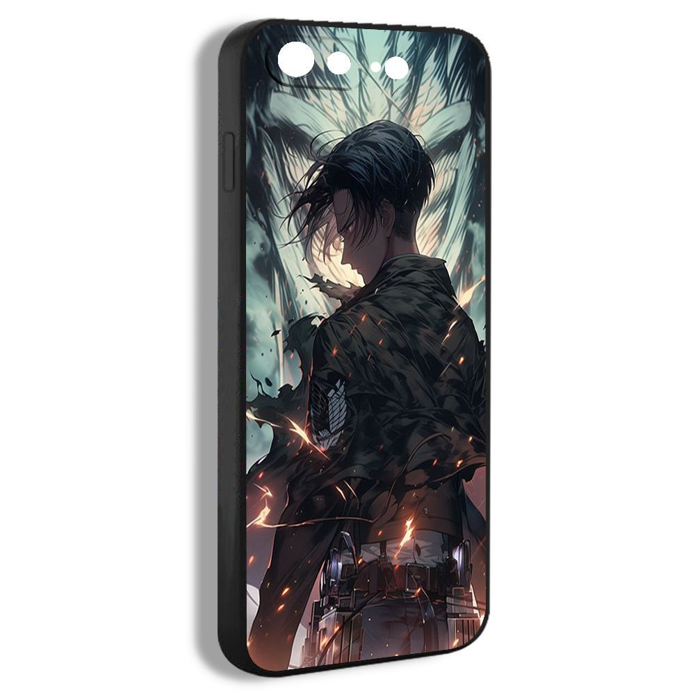 Чехол на iPhone 7 Plus Леви Аккерман аниме Атака титанов Леви attack on  titan Levi WBD02 - купить с доставкой по выгодным ценам в интернет-магазине  OZON (1210354973)