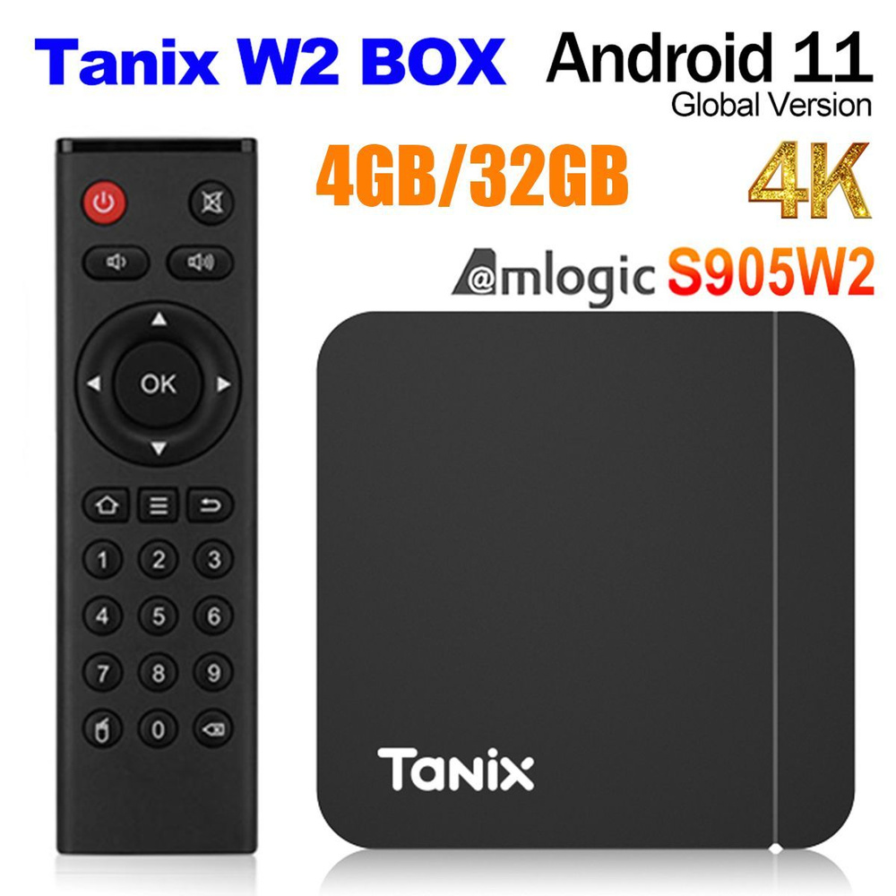 Tanix w2 4 32 гб андроид 11