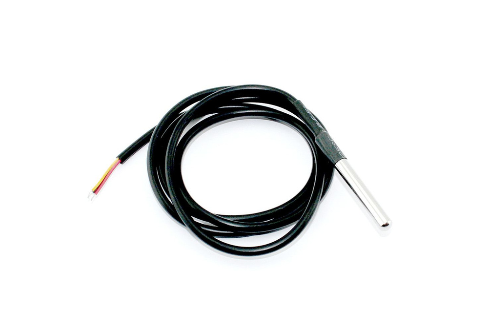 Герметичный датчик DS18B20 1 метр - купить с доставкой по выгодным ...