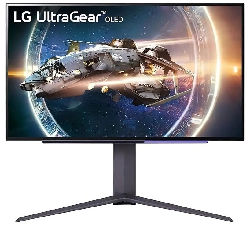 LG Монитор UltraGear 27GR95QE-B 27GR95QE-B.ARUZ, черный #1