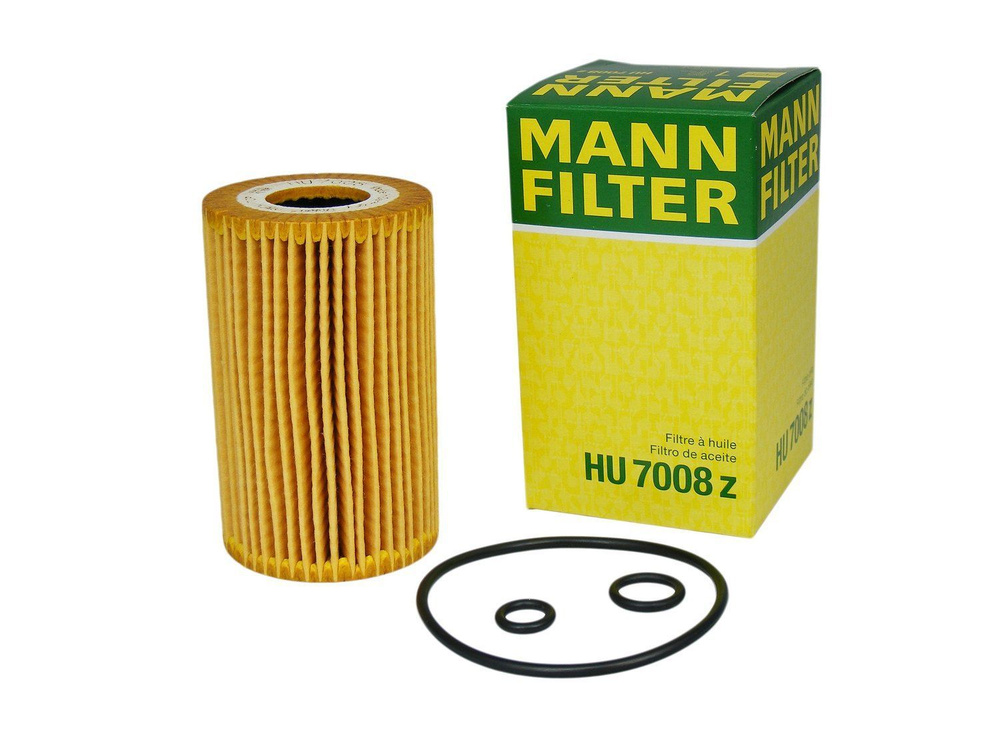 Фильтр маслянный MANN FILTER HU7008Z (без металлических частей)