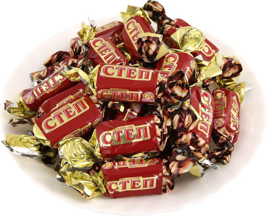 Конфеты глазированные "Золотой Степ" арахис и карамель, 1 кг - купить с ...