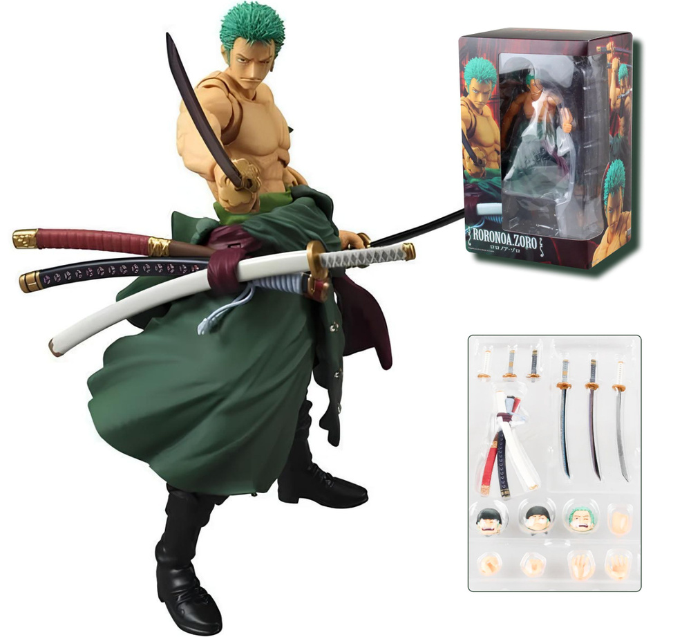 Фигурка Ван Пис Ророноа Зоро / One Piece Zoro Roronoa (18см) #1