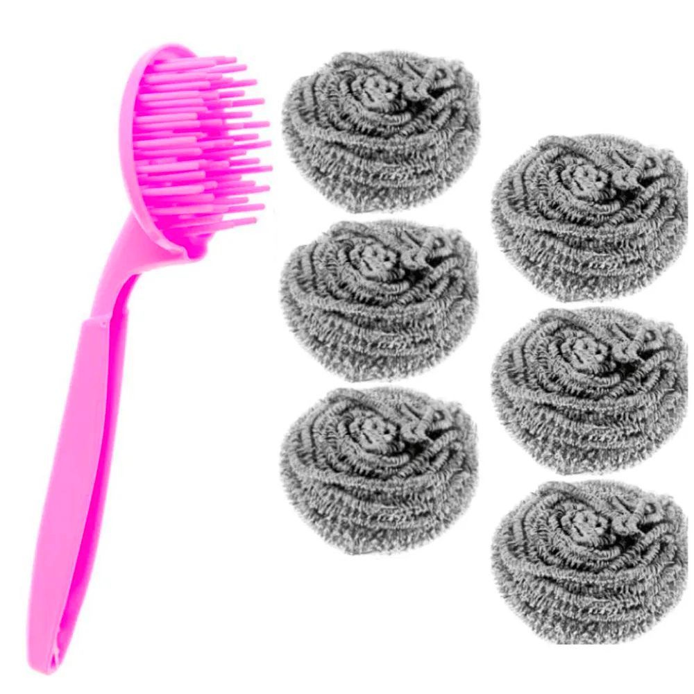 Губка CASALINGA, 6 уп, Пластик, Металл по низкой цене с доставкой в ...