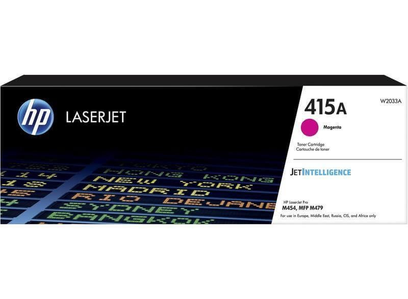 Картридж лазерный HP W2033A (415A) пурпурный, 2100 стр. для HP LJM454/ MFP M479  #1
