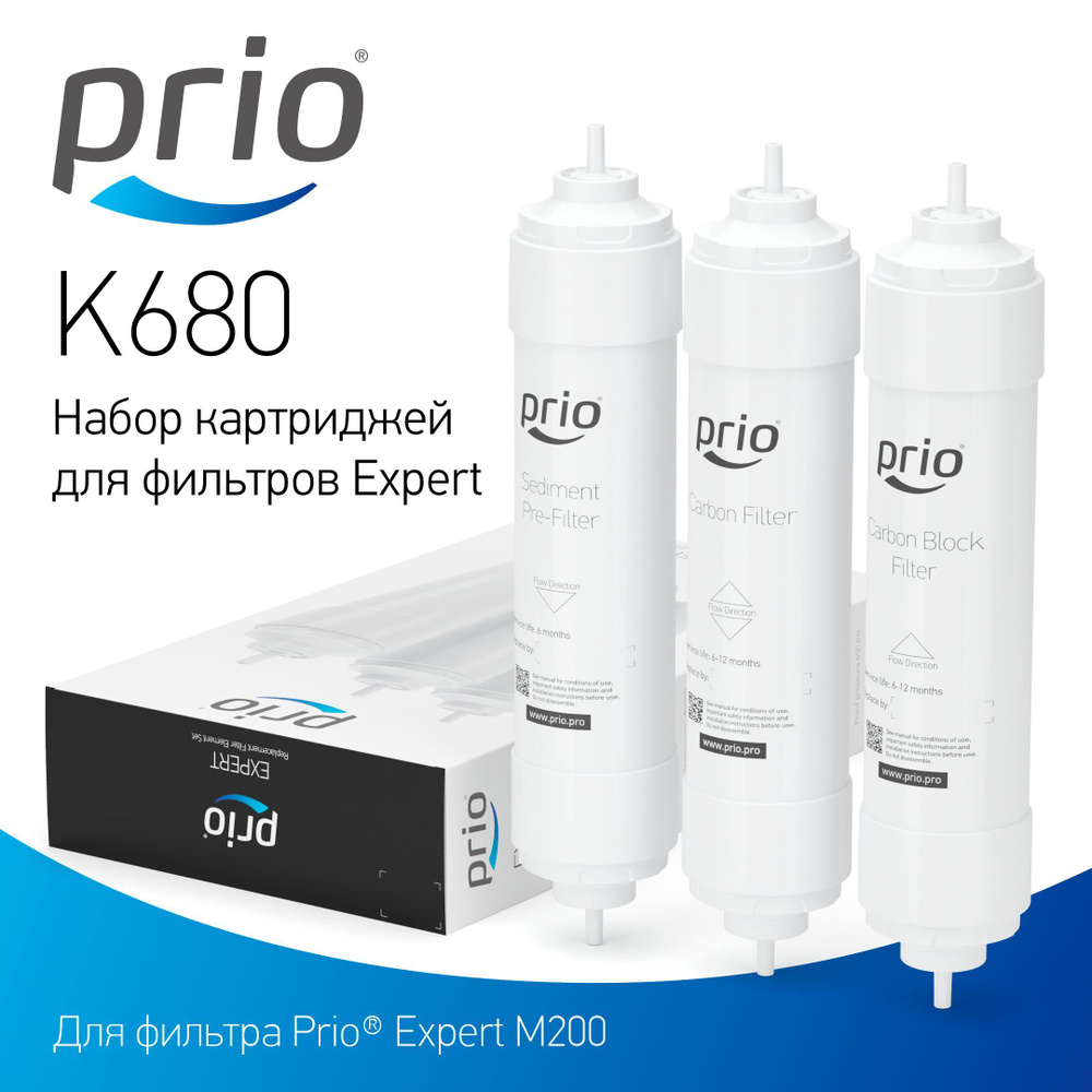 Комплект картриджей для фильтра Expert M200 Prio K680 (K870,K871,K875) #1