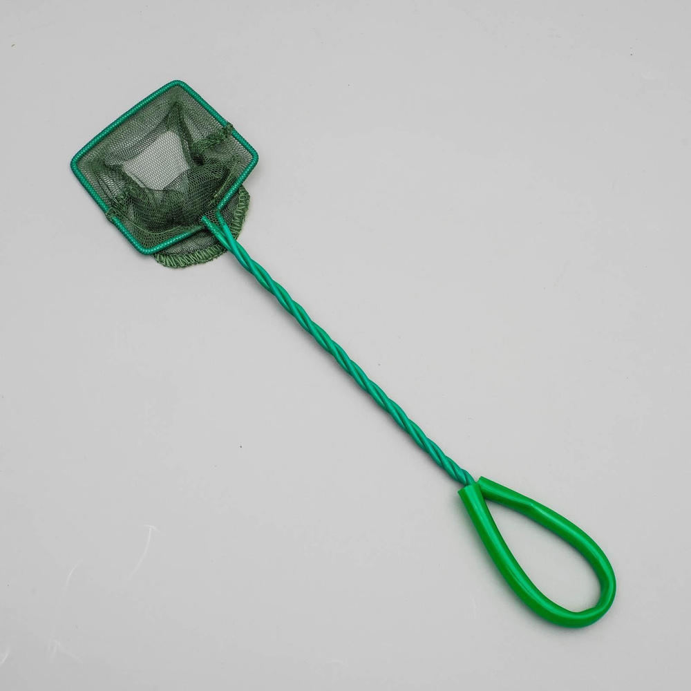 Сачок аквариумный 7,5 см, зелёный, 1 шт. - купить с доставкой по ...