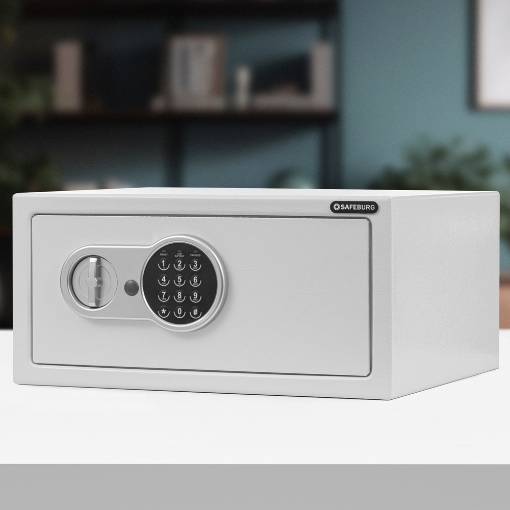Сейф для денег и документов мебельный SAFEBURG SB-200W WHITE для денег ...